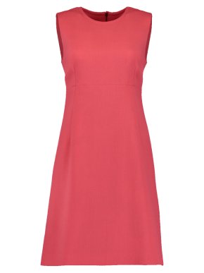 Dolce & Gabbana Coral Wool A-line Tunic Dress