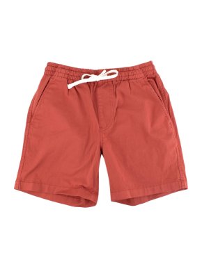 J Crew Dusty-Red Dock Stretch Chino Shorts