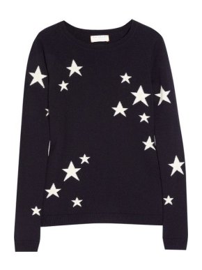 Chinti & Parker Star intarsia cashmere Jumper