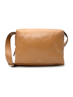 Lanvin Tan Smooth Leather Sugar Bag
