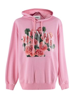 Doublet Pink Not Anniversary Embroidered Hoodie