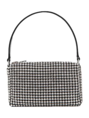 Alexander Wang Rhinestone Mesh Heiress Pouch