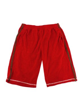 Gucci Red French Terry Basketball Shorts