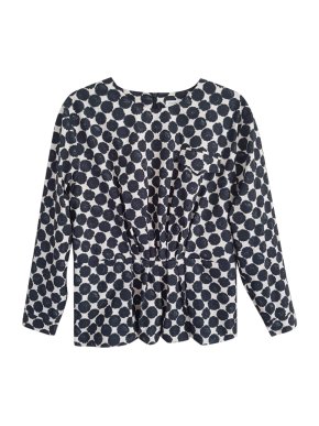 Dries Van Noten Bi-Colour Jacquard Top