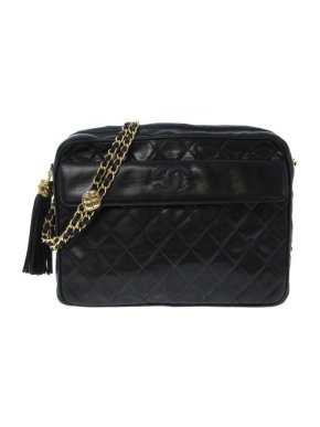 Chanel Matelasse Lambskin Chain Crossbody Bag