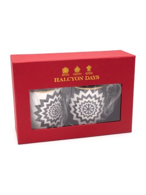 Halcyon Days x The Wolseley Black & White China Mugs