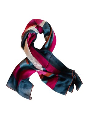 Loro Piana Cashmere & Silk Multicoloured Scarf
