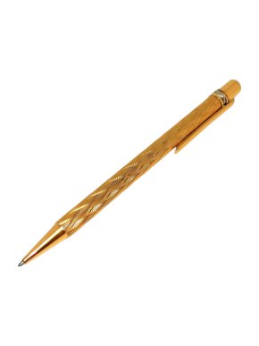 Cartier Gold Plated Must De Cartier Trinity Pen