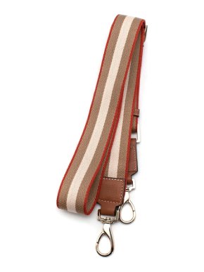Anya Hindmarch Beige & Cream Webbings Bag Strap