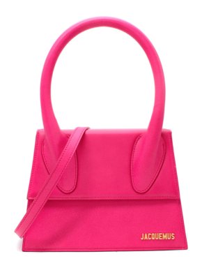 Jacquemus La Montagne 'Le Grand Chiquito' Pink Leather Bag