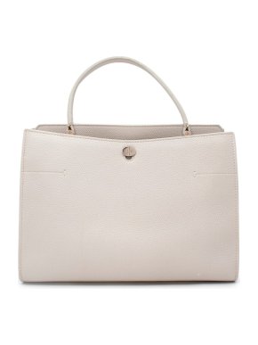 Loro Piana Pearl Grey Top Handle Bag