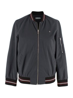 Dior Steel Grey Bomber Jacket