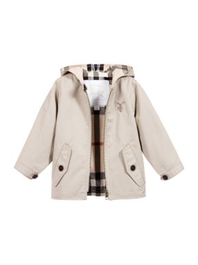 Burberry Kids 2Y Bryce Hooded Jacket