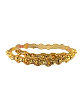 Deepa Gurnani Gold Tone Crystal Headband