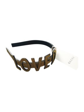 Gucci Gold LOVED Headband