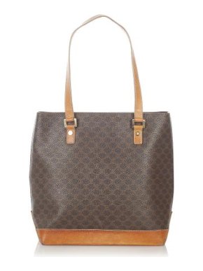 Celine Vintage PVC Macadam Tote Bag