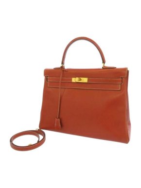 Hermes Box Calfskin Kelly Retourne 35