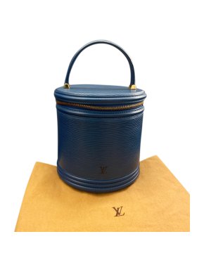 Louis Vuitton Blue Epi Leather Cannes Bag