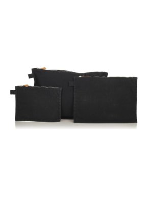 Hermes Canvas Clutch Bag