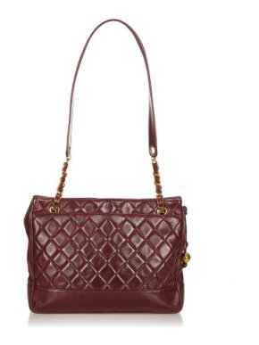 Chanel Matelasse Lambskin Leather Shoulder Bag