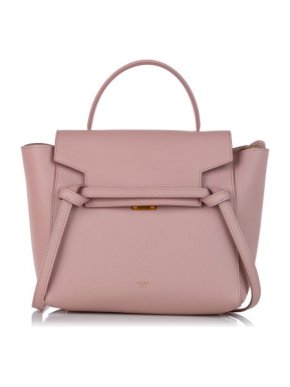 Celine Pink Leather Belt Bag