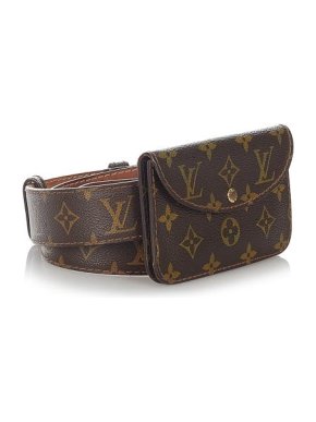 Louis Vuitton Monogram Canvas Ceinture Pochette Solo Belt