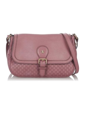 Gucci Dusky Pink Microguccissima Leather Crossbody Bag