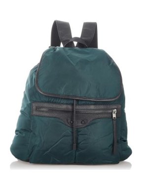 Balenciaga Dark Green Nylon Traveler S City Backpack