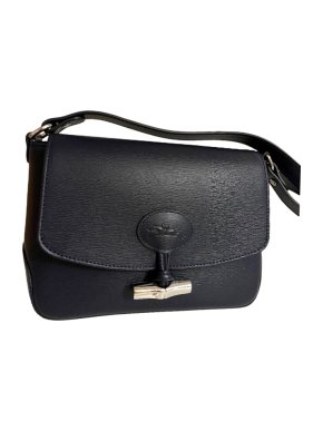 Longchamp Roseau navy crossbody bag