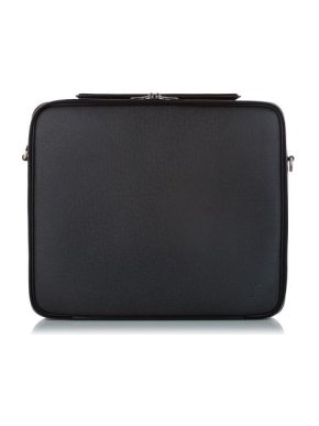 Louis Vuitton Black Taiga Porte Ordinateur Odessa