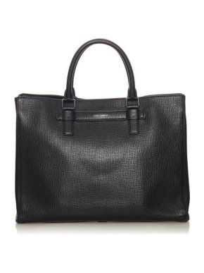 Dolce&Gabbana Large Black Leather Business Bag