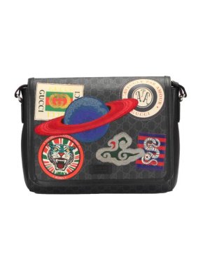 Gucci GG Supreme Courrier Crossbody Bag