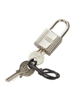 Hermes Vintage Cadena Lock & Key PHW