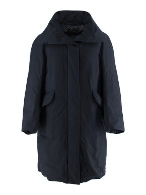 +J Jil Sander Uniqlo Navy Hybrid Down Coat