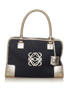 Loewe Vintage Amazona Anagram Canvas Bag