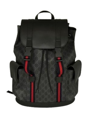 Gucci Black Nylon GG Supreme Backpack
