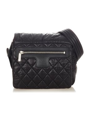Chanel Black Nylon Coco Cocoon Crossbody Bag