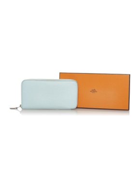 Hermes Ice Blue Epsom Azap Wallet