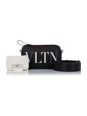Valentino VLTN Black Nylon Camera Bag