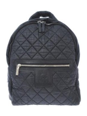 Chanel Navy Cotton Coco Cocoon Backpack
