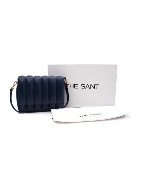The Sant Omnes Nocturne Navy Quilted Handbag