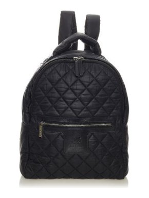 Chanel Black Nylon Coco Cocoon Backpack