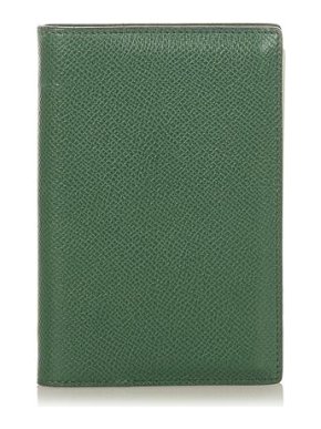 Hermes Green Leather Agenda PM Notebook Cover