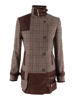 Holland Cooper Balmoral Wool Plaid Field Jacket