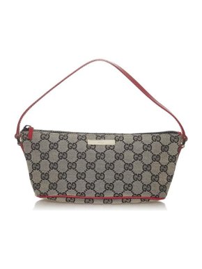 Gucci GG Monogram Canvas Boat Baguette
