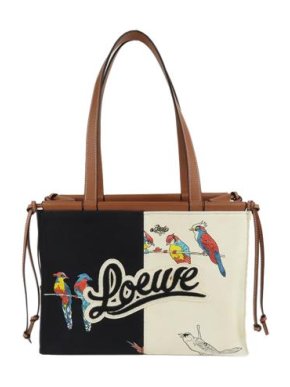 Loewe Paulas Ibiza Cushion Canvas Tote Bag
