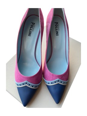 Studio Pollini Brogue Point Toe Stilettos