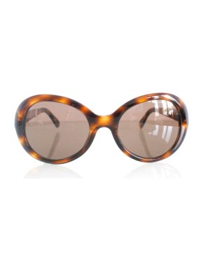 Chanel Tortoiseshell Round Frame Sunglasses