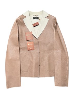 Loro Piana Brown Deerskin Flying Jacket