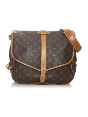 Louis Vuitton Monogram Canvas Saumur 35 Messenger Bag